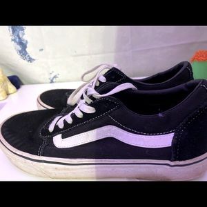 🖤black ward vans *womens 8.5*🖤
